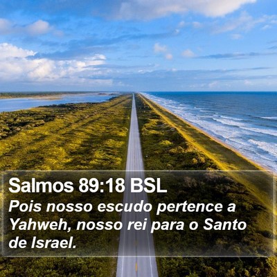 Salmos 89:18 BSL Bible Verse Image