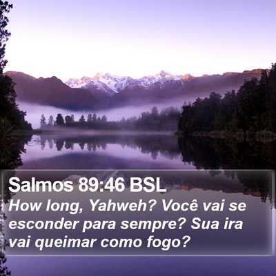 Salmos 89:46 BSL Bible Verse Image
