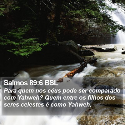 Salmos 89:6 BSL Bible Verse Image