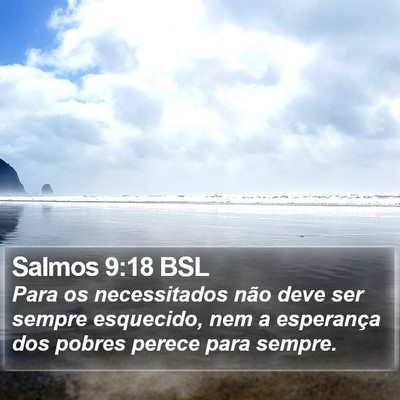 Salmos 9:18 BSL Bible Verse Image