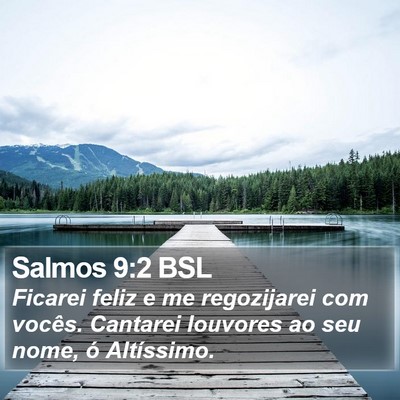 Salmos 9:2 BSL Bible Verse Image