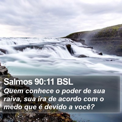 Salmos 90:11 BSL Bible Verse Image