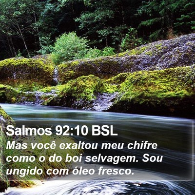 Salmos 92:10 BSL Bible Verse Image