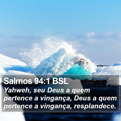 Salmos 94:1 BSL Bible Verse Image