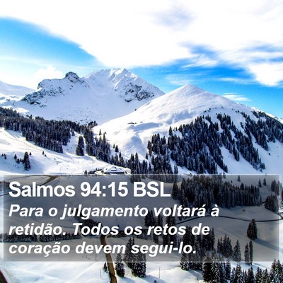 Salmos 94:15 BSL Bible Verse Image