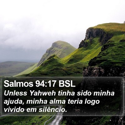 Salmos 94:17 BSL Bible Verse Image