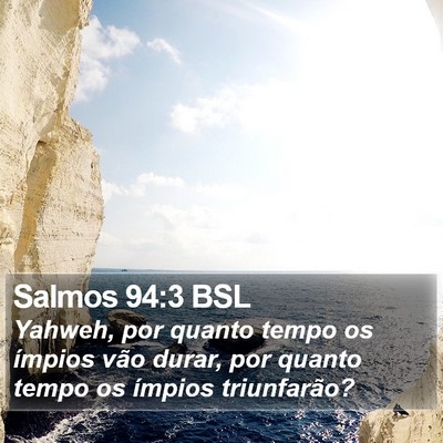 Salmos 94:3 BSL Bible Verse Image