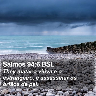 Salmos 94:6 BSL Bible Verse Image