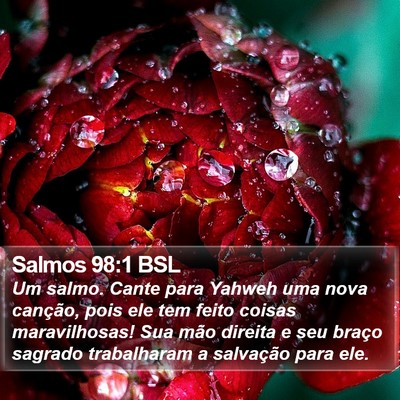 Salmos 98:1 BSL Bible Verse Image