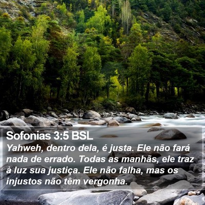 Sofonias 3:5 BSL Bible Verse Image