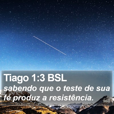 Tiago 1:3 BSL Bible Verse Image