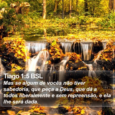 Tiago 1:5 BSL Bible Verse Image