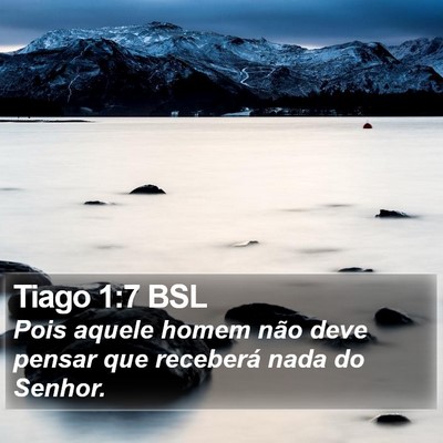 Tiago 1:7 BSL Bible Verse Image