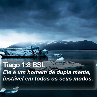 Tiago 1:8 BSL Bible Verse Image