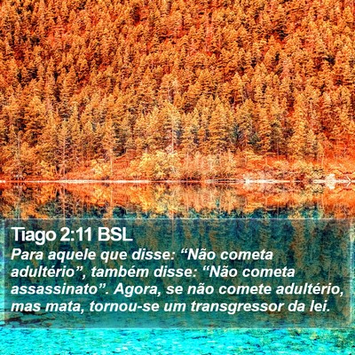 Tiago 2:11 BSL Bible Verse Image