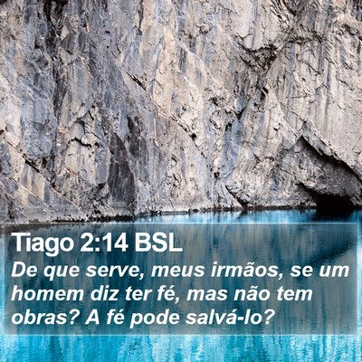 Tiago 2:14 BSL Bible Verse Image