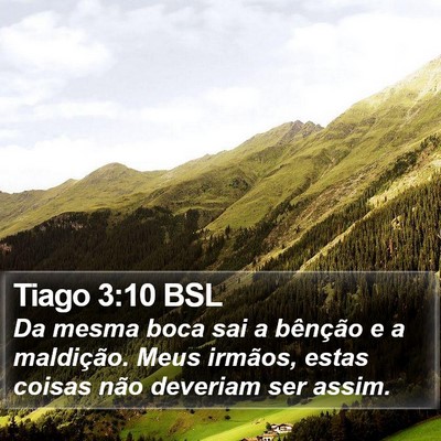 Tiago 3:10 BSL Bible Verse Image