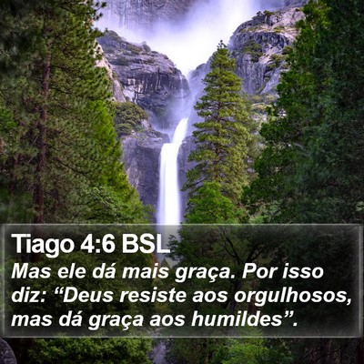 Tiago 4:6 BSL Bible Verse Image