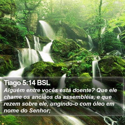 Tiago 5:14 BSL Bible Verse Image