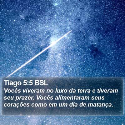 Tiago 5:5 BSL Bible Verse Image
