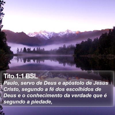 Tito 1:1 BSL Bible Verse Image