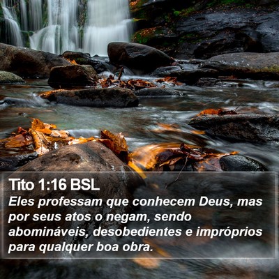 Tito 1:16 BSL Bible Verse Image