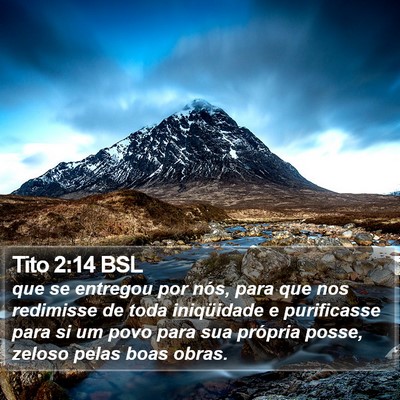 Tito 2:14 BSL Bible Verse Image