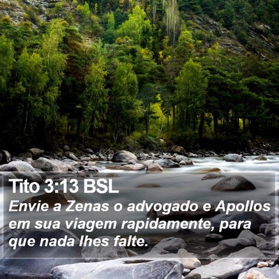 Tito 3:13 BSL Bible Verse Image