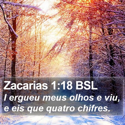 Zacarias 1:18 BSL Bible Verse Image