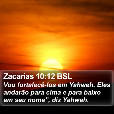 Zacarias 10:12 BSL Bible Verse Image