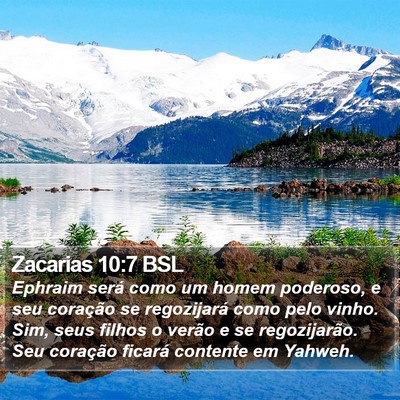 Zacarias 10:7 BSL Bible Verse Image