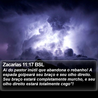 Zacarias 11:17 BSL Bible Verse Image