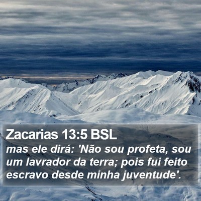Zacarias 13:5 BSL Bible Verse Image
