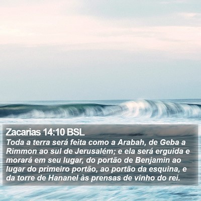 Zacarias 14:10 BSL Bible Verse Image