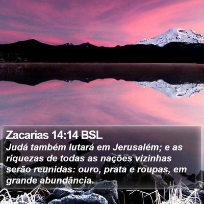 Zacarias 14:14 BSL Bible Verse Image