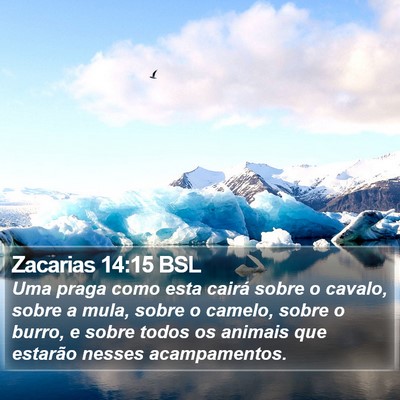 Zacarias 14:15 BSL Bible Verse Image