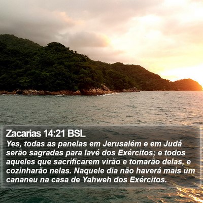 Zacarias 14:21 BSL Bible Verse Image