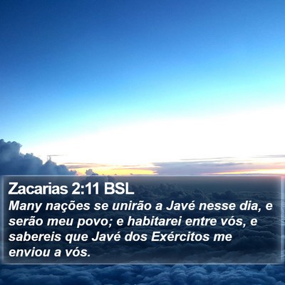Zacarias 2:11 BSL Bible Verse Image