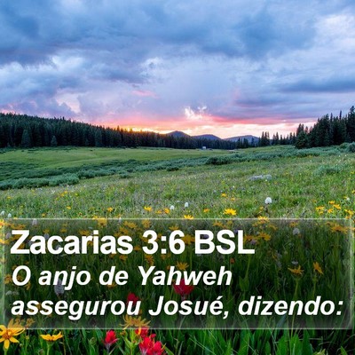 Zacarias 3:6 BSL Bible Verse Image