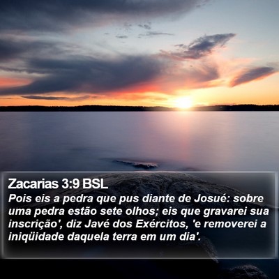 Zacarias 3:9 BSL Bible Verse Image