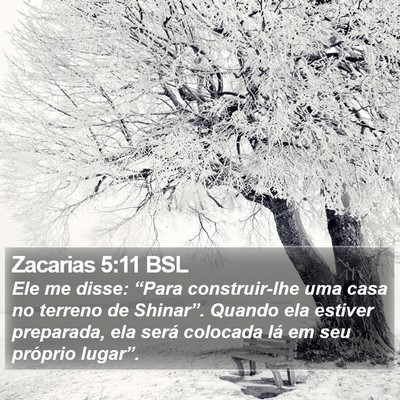 Zacarias 5:11 BSL Bible Verse Image