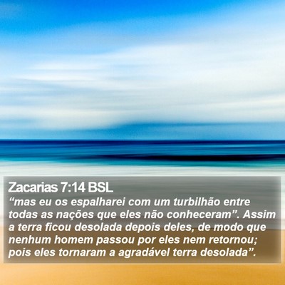 Zacarias 7:14 BSL Bible Verse Image