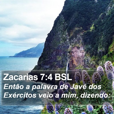 Zacarias 7:4 BSL Bible Verse Image