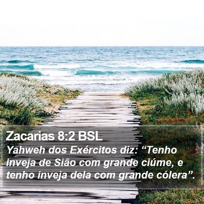 Zacarias 8:2 BSL Bible Verse Image