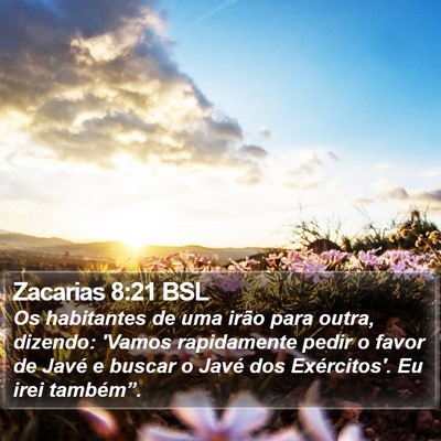 Zacarias 8:21 BSL Bible Verse Image