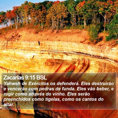 Zacarias 9:15 BSL Bible Verse Image