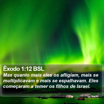 Êxodo 1:12 BSL Bible Verse Image
