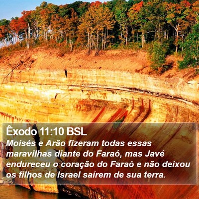 Êxodo 11:10 BSL Bible Verse Image