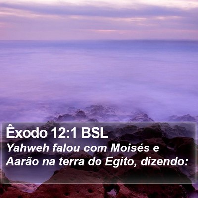 Êxodo 12:1 BSL Bible Verse Image