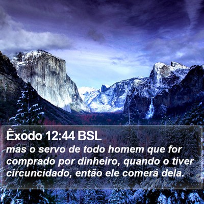 Êxodo 12:44 BSL Bible Verse Image